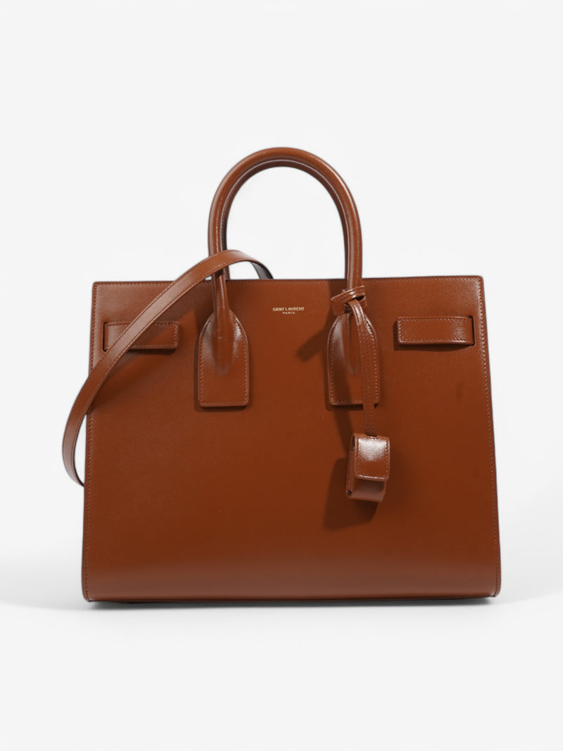  Saint Laurent Sac De Jour Tan Calfskin Leather Small