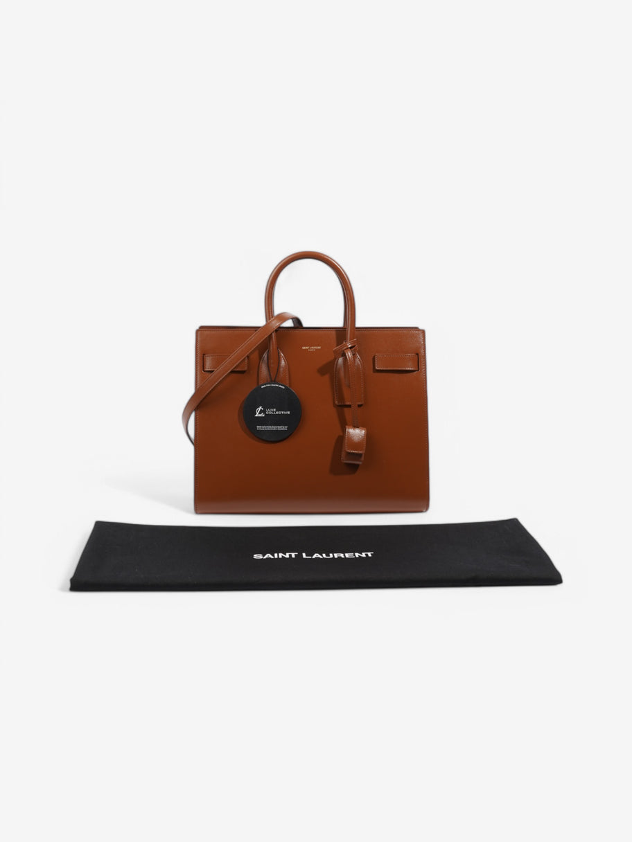 Saint Laurent Sac De Jour Tan Calfskin Leather Small Image 9