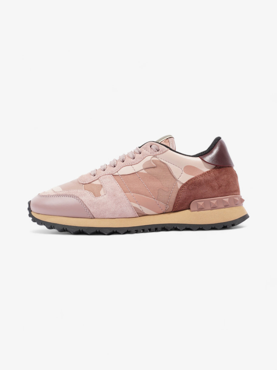 Valentino Rockrunner Pink Camouflage Suede EU 36.5 UK 3.5 Image 5