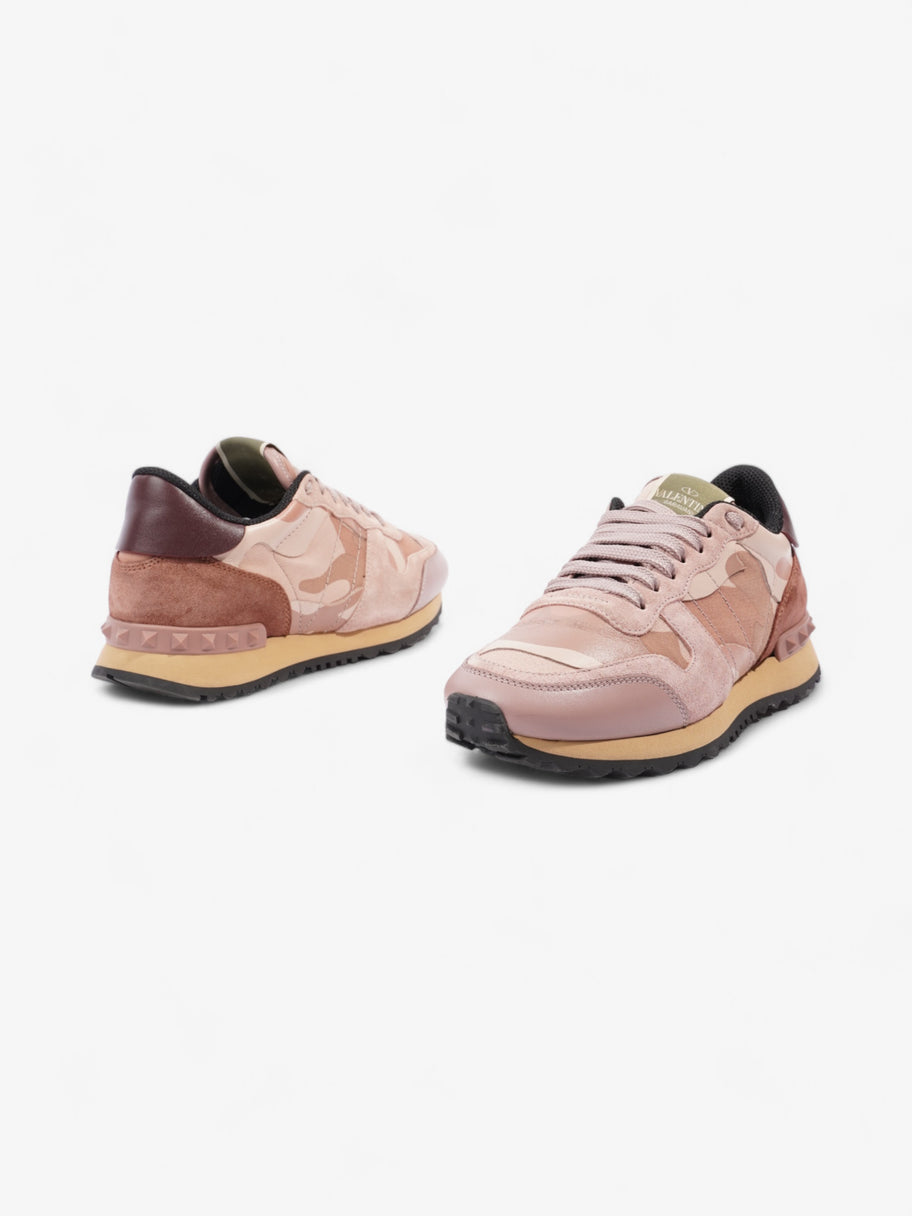 Valentino Rockrunner Pink Camouflage Suede EU 36.5 UK 3.5 Image 9