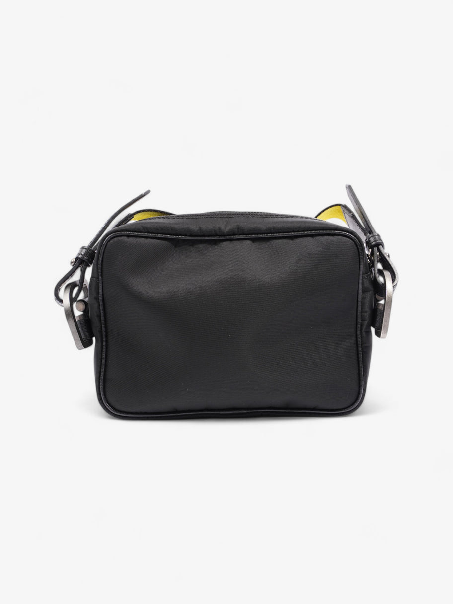 Off White Logo Crossbody Black / White / Yellow Nylon Image 4