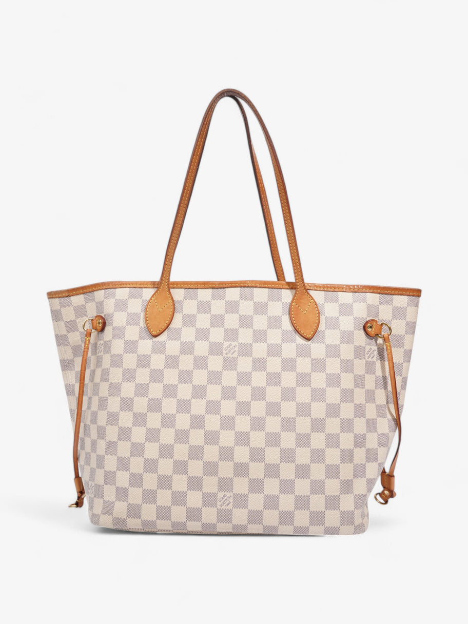 Louis Vuitton Neverfull Damier Azur Coated Canvas MM Image 4