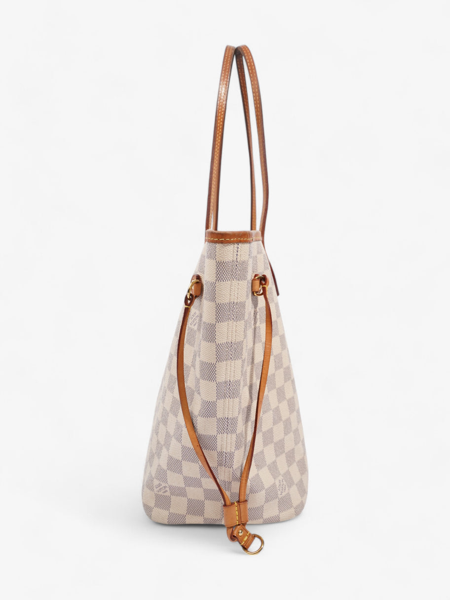 Louis Vuitton Neverfull Damier Azur Coated Canvas MM Image 5