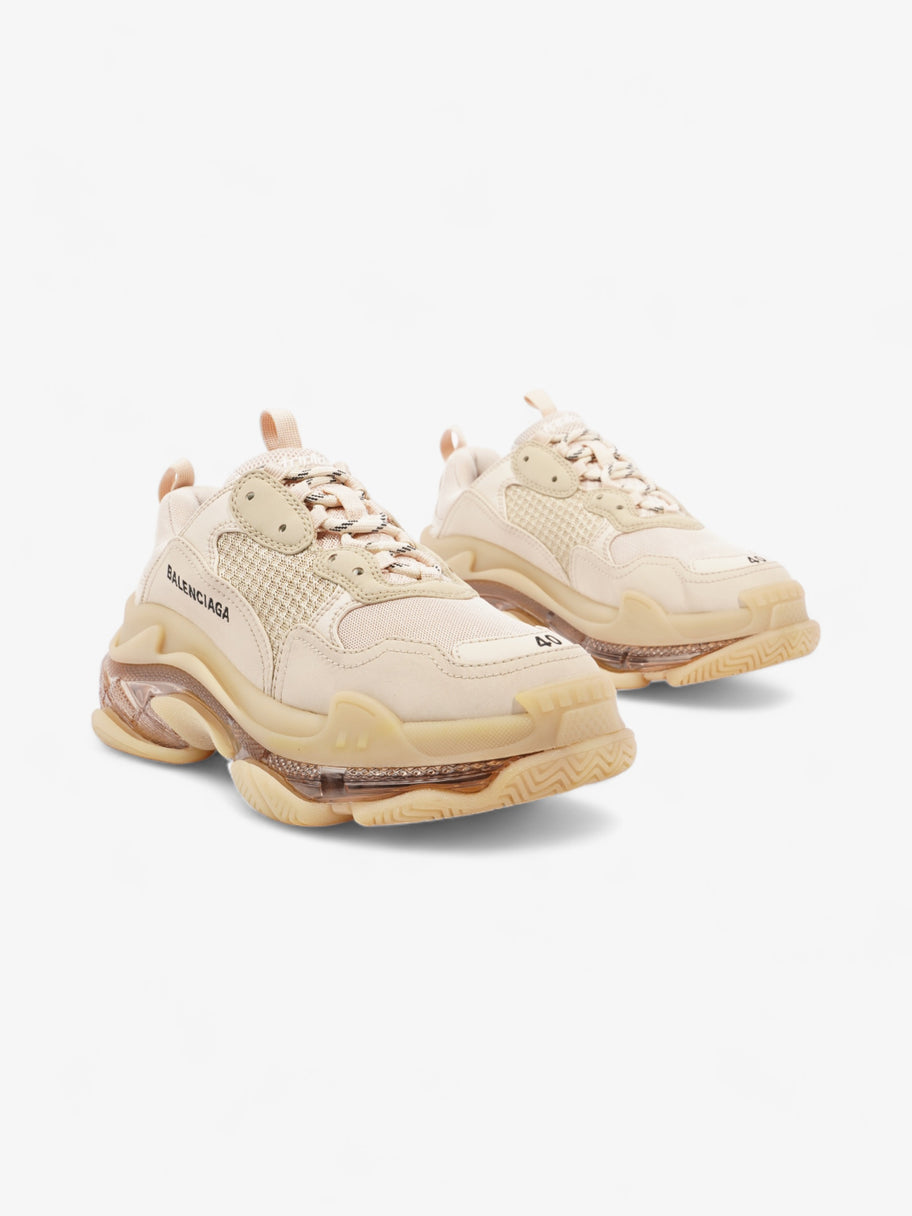 Balenciaga Triple S Clear Sole Off White Mesh EU 40 UK 7 Image 2