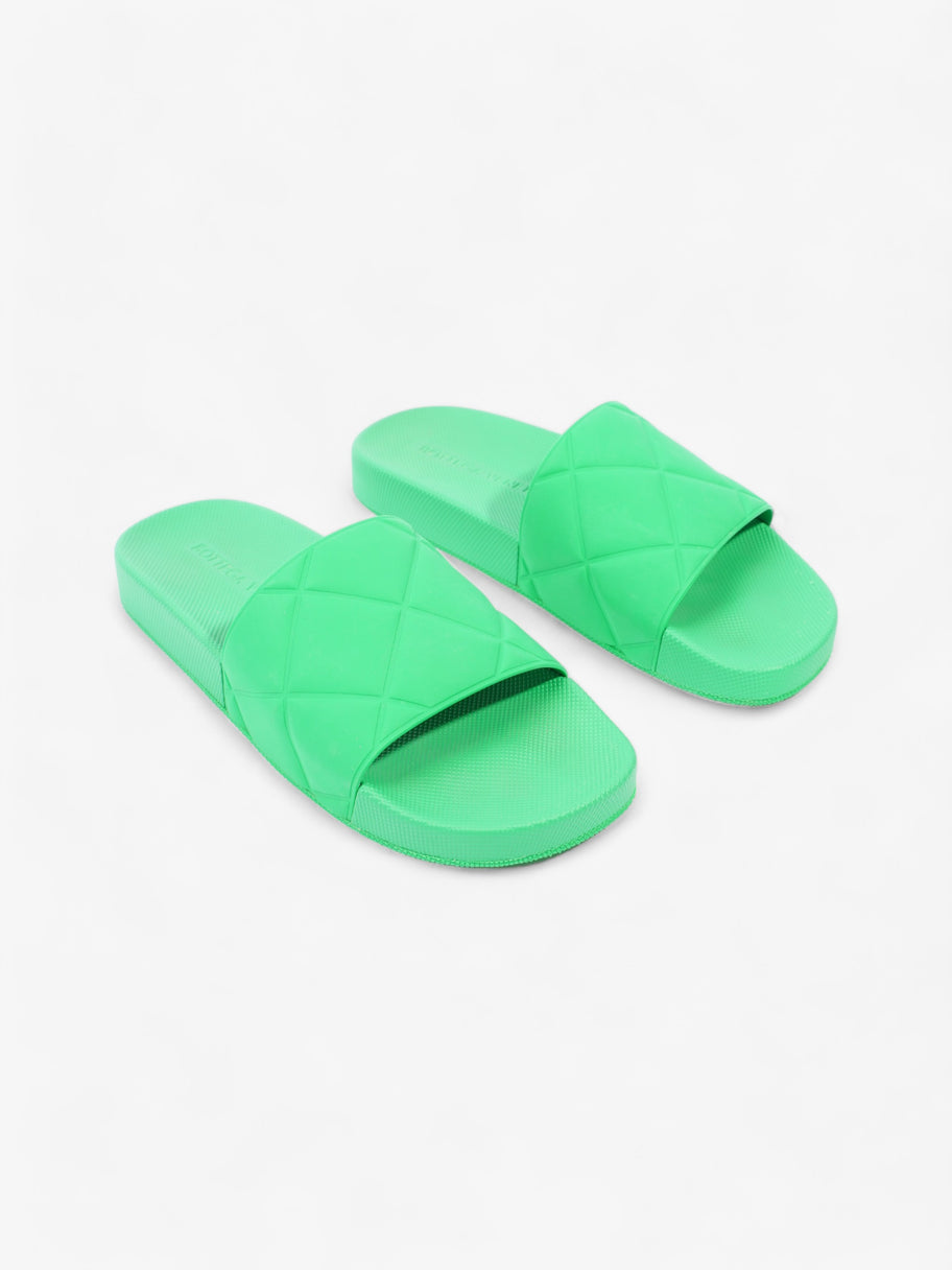 Rubber Slides Green Rubber EU 38 UK 5 Image 2