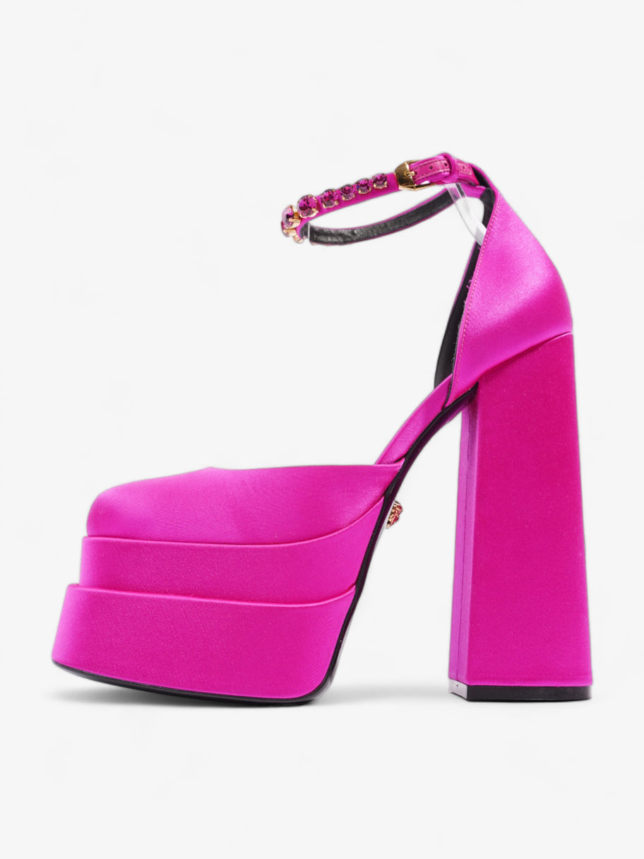 Versace Aevitas Platform Pumps 160 Pink Velvet EU 38.5 UK 5.5 Image 5