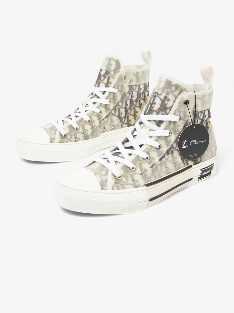 B23 High-top White / Grey Oblique Canvas EU 45 UK 11 Image 9