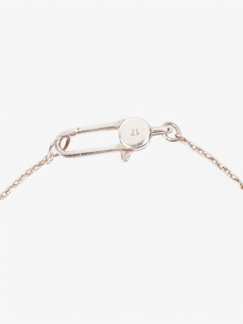  Gucci Trademark Heart Bracelet Silver Silver Sterling 17