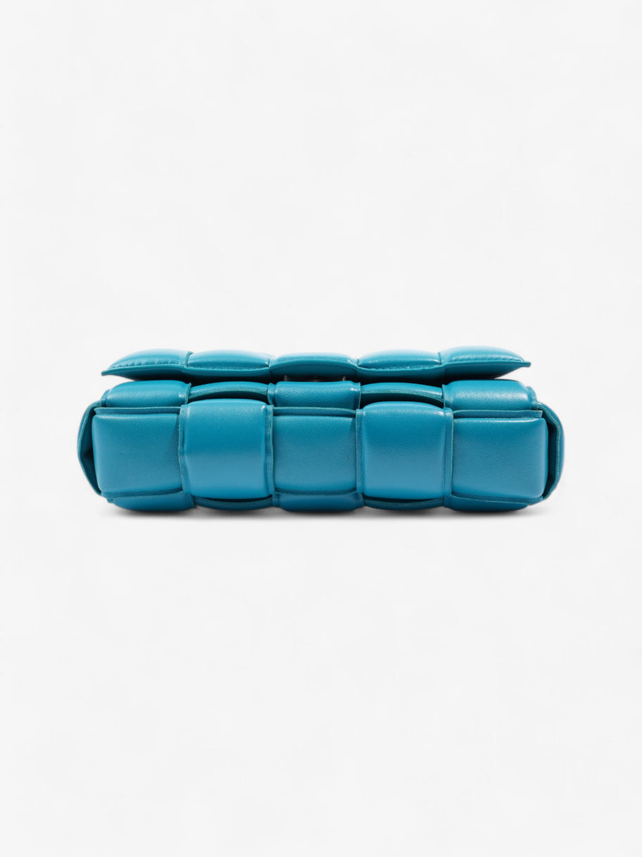 Bottega Veneta Cassette Turquoise  Intrecciato Leather Image 6