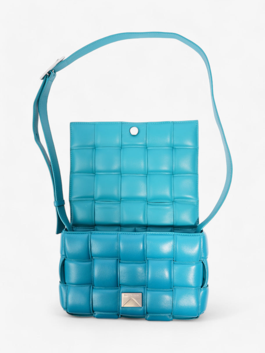 Bottega Veneta Cassette Turquoise  Intrecciato Leather Image 7