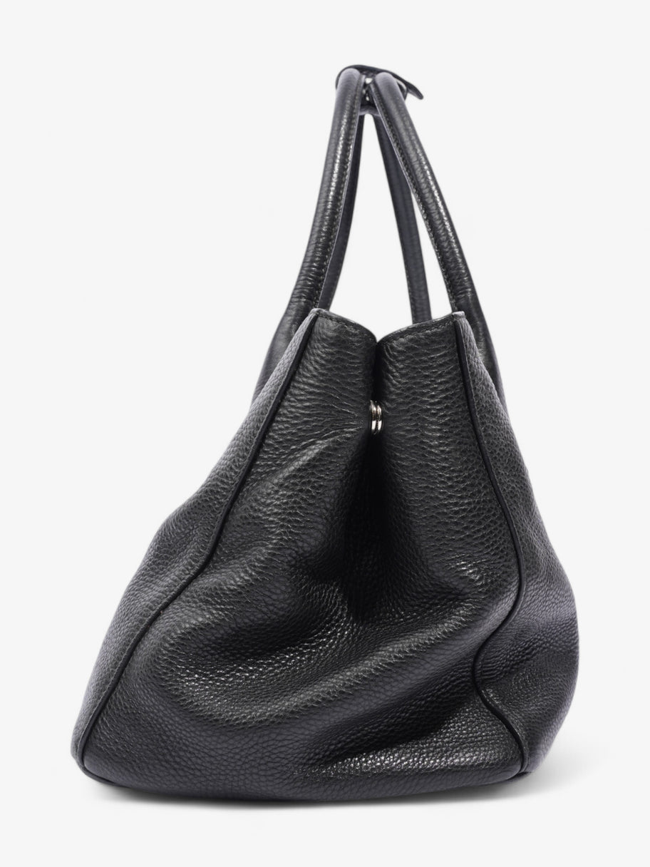 Prada Vitello Daino Tote Black Saffiano Leather Image 3