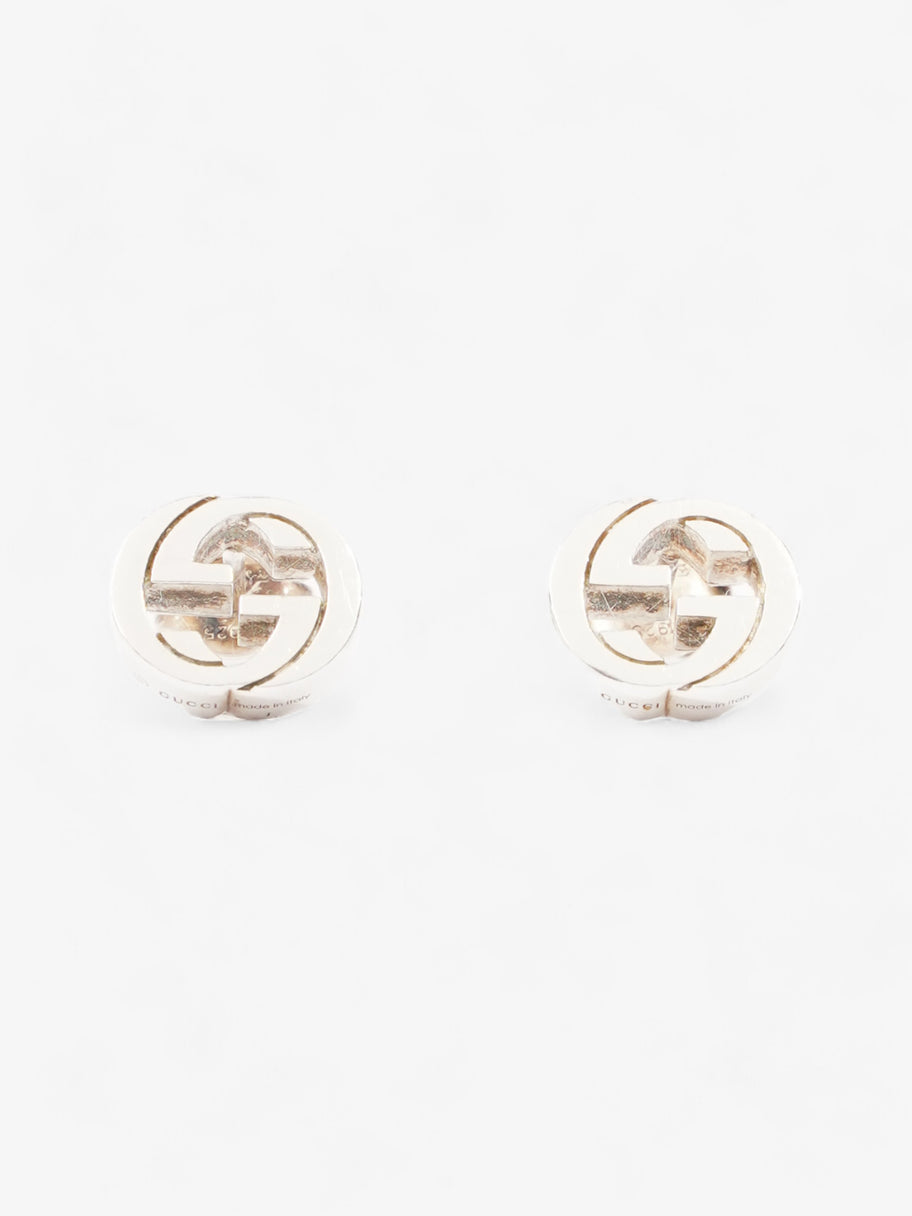 Gucci Interlocking G Earrings Silver Silver Sterling Image 1