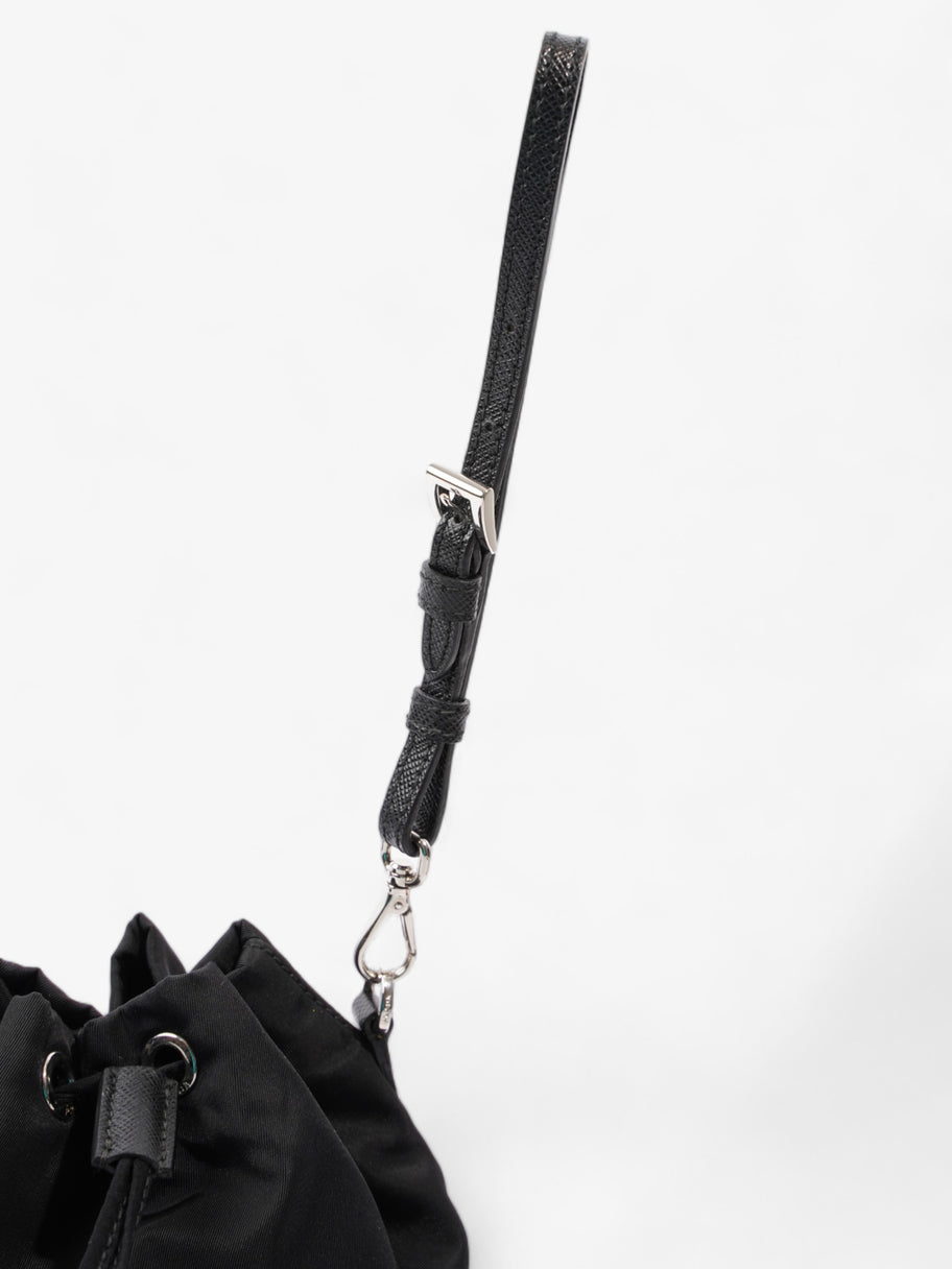 Prada Drawstring Pouch Black Re Nylon Image 8