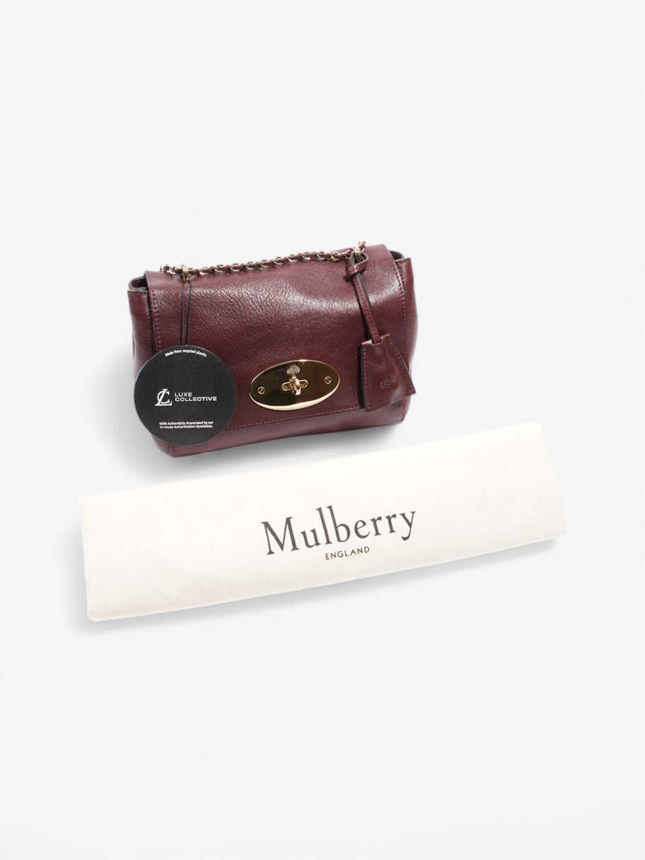 Mulberry Lily Wine Leather Small Image 11