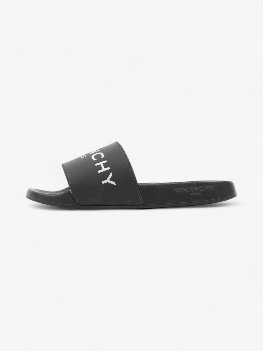 Givenchy Pool Logo Slides Black / White Rubber EU 40 UK 6 Image 5