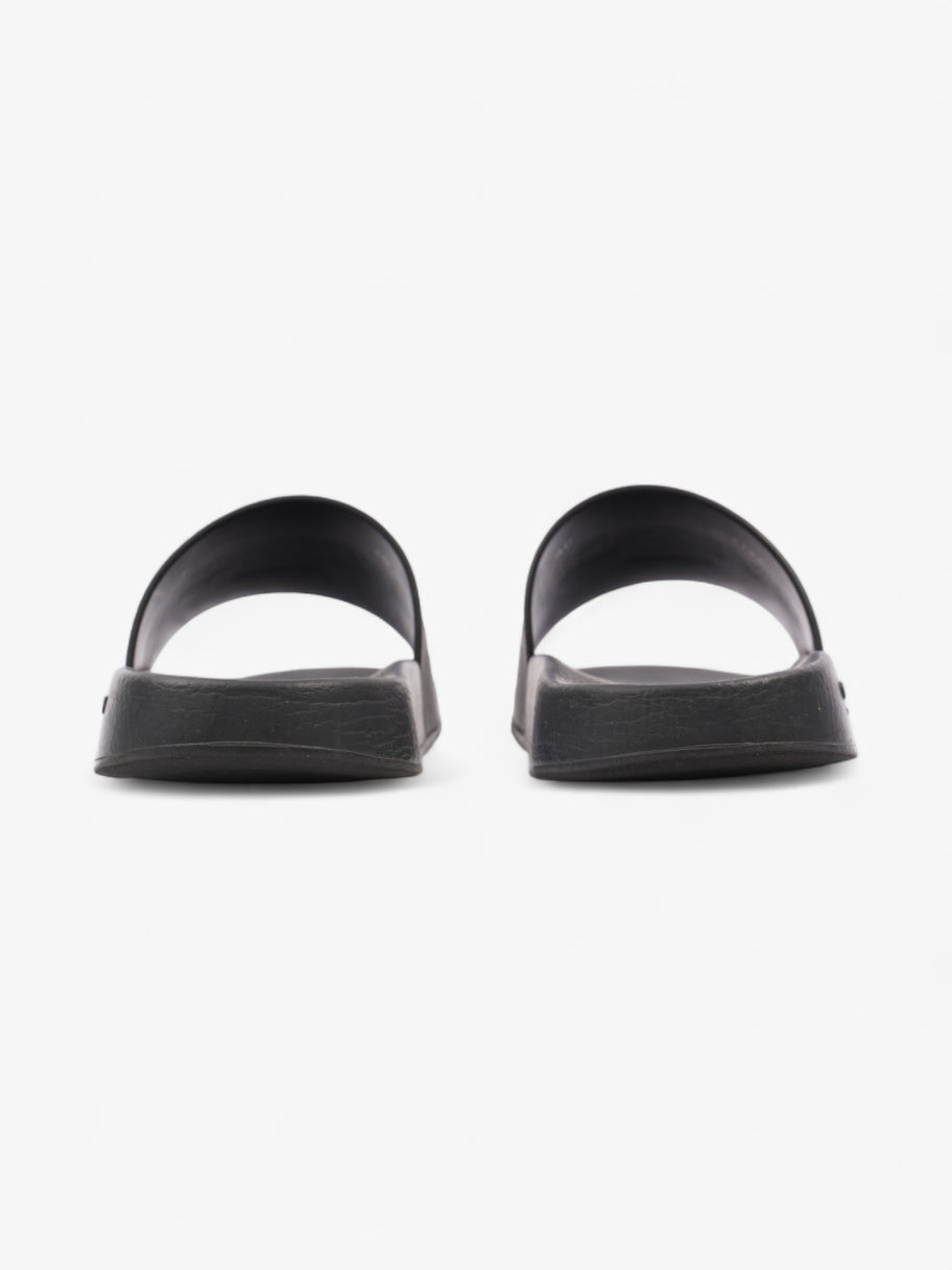 Givenchy Pool Logo Slides Black / White Rubber EU 40 UK 6 Image 6