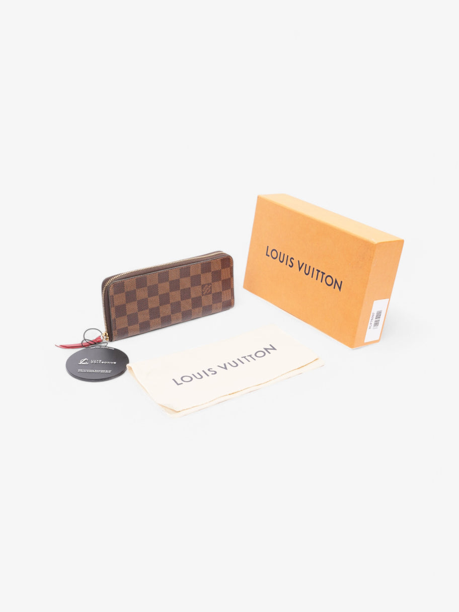 Louis Vuitton Clemence Wallet Damier Ebene Coated Canvas Image 5