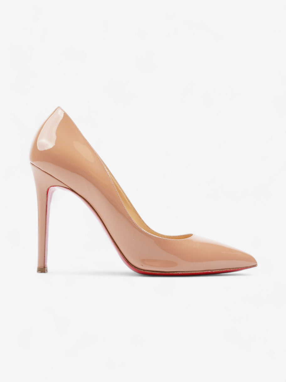 Pigalle Heels 100 Nude Patent Leather EU 40 UK 7 Image 1