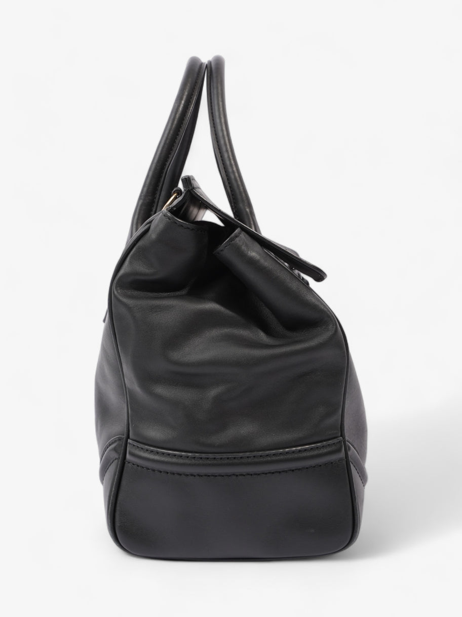 Versace Empire Palazzo Tote Black Leather Image 5