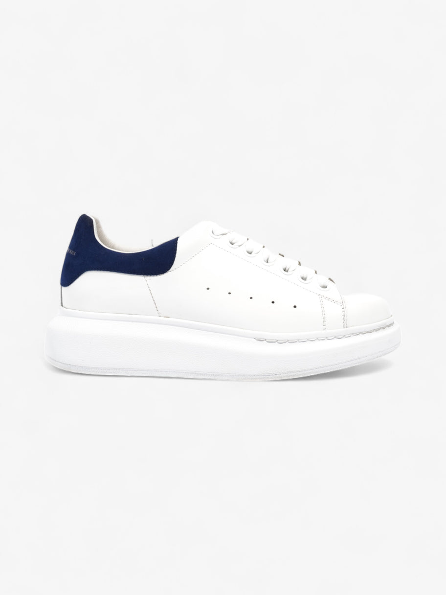 Alexander McQueen Oversized Sneakers White / Blue Leather EU 39.5 UK 6.5 Image 1