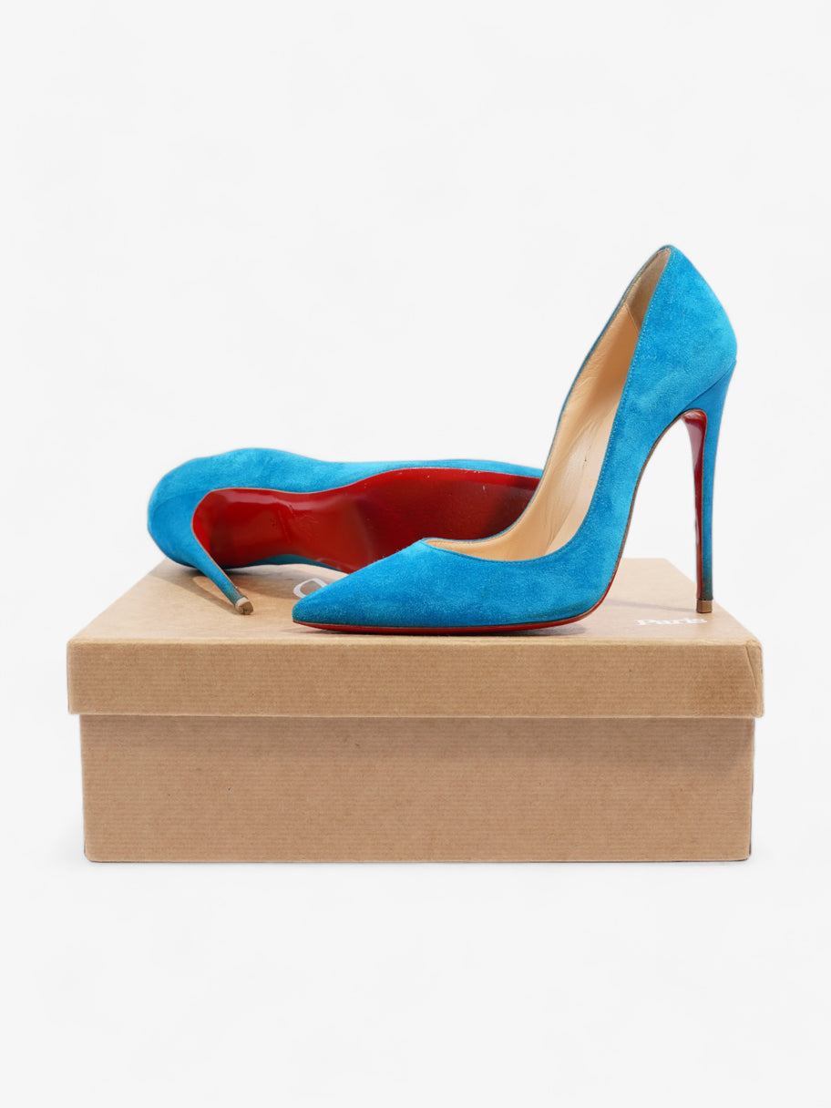 So Kate 120 Egyptian Blue Velvet EU 36 UK 3 Image 12