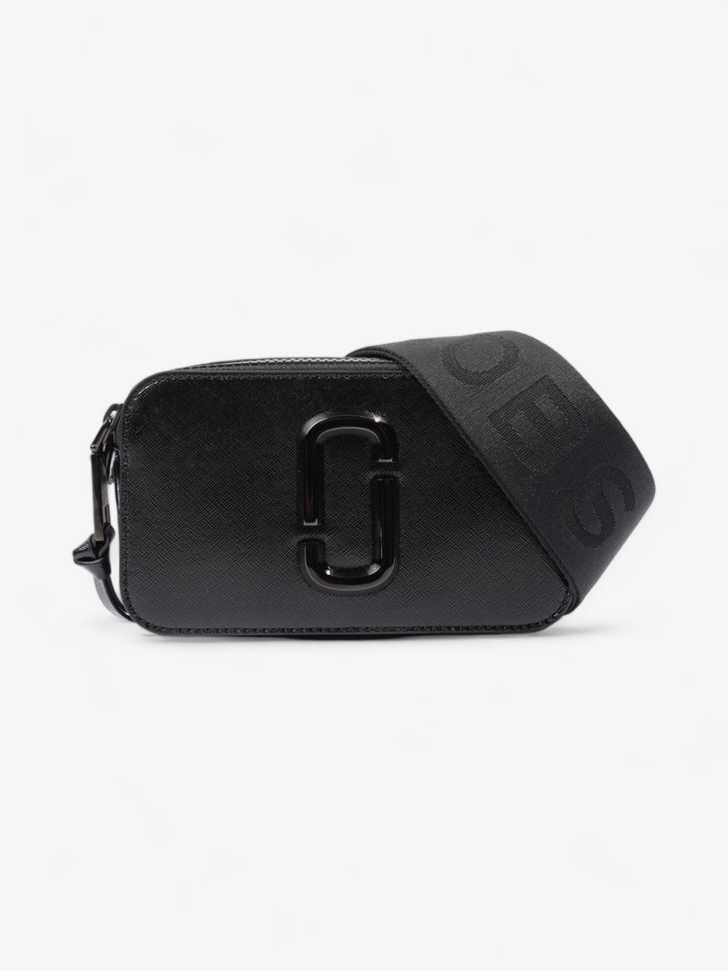  Marc Jacobs The Snapshot Black Saffiano Leather