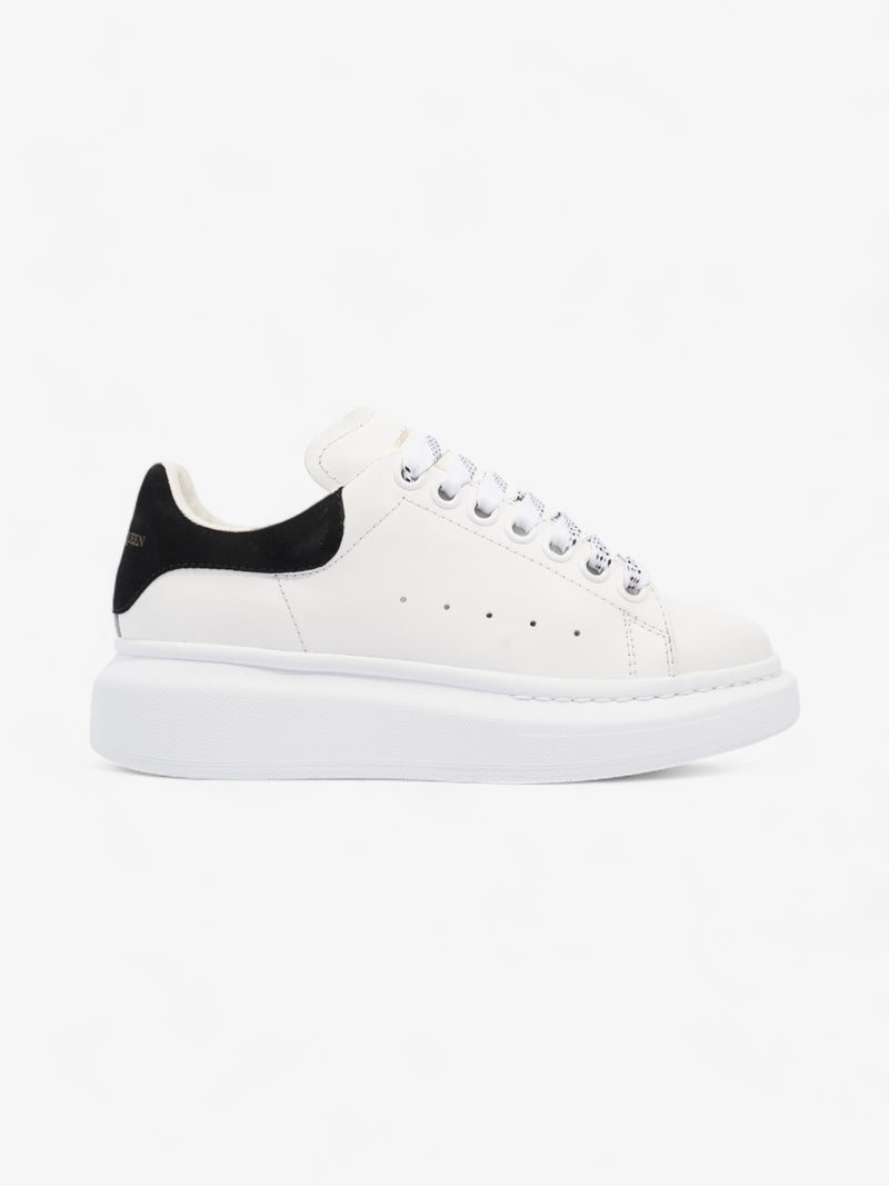  Alexander McQueen Oversized Sneakers White / Black Leather EU 34.5 UK 1.5