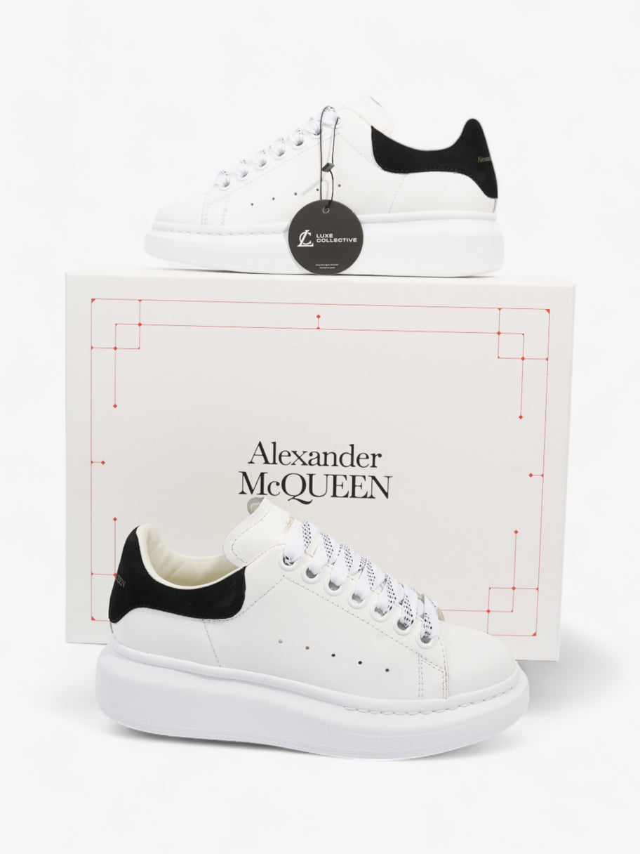 Alexander McQueen Oversized Sneakers White / Black Leather EU 34.5 UK 1.5 Image 10