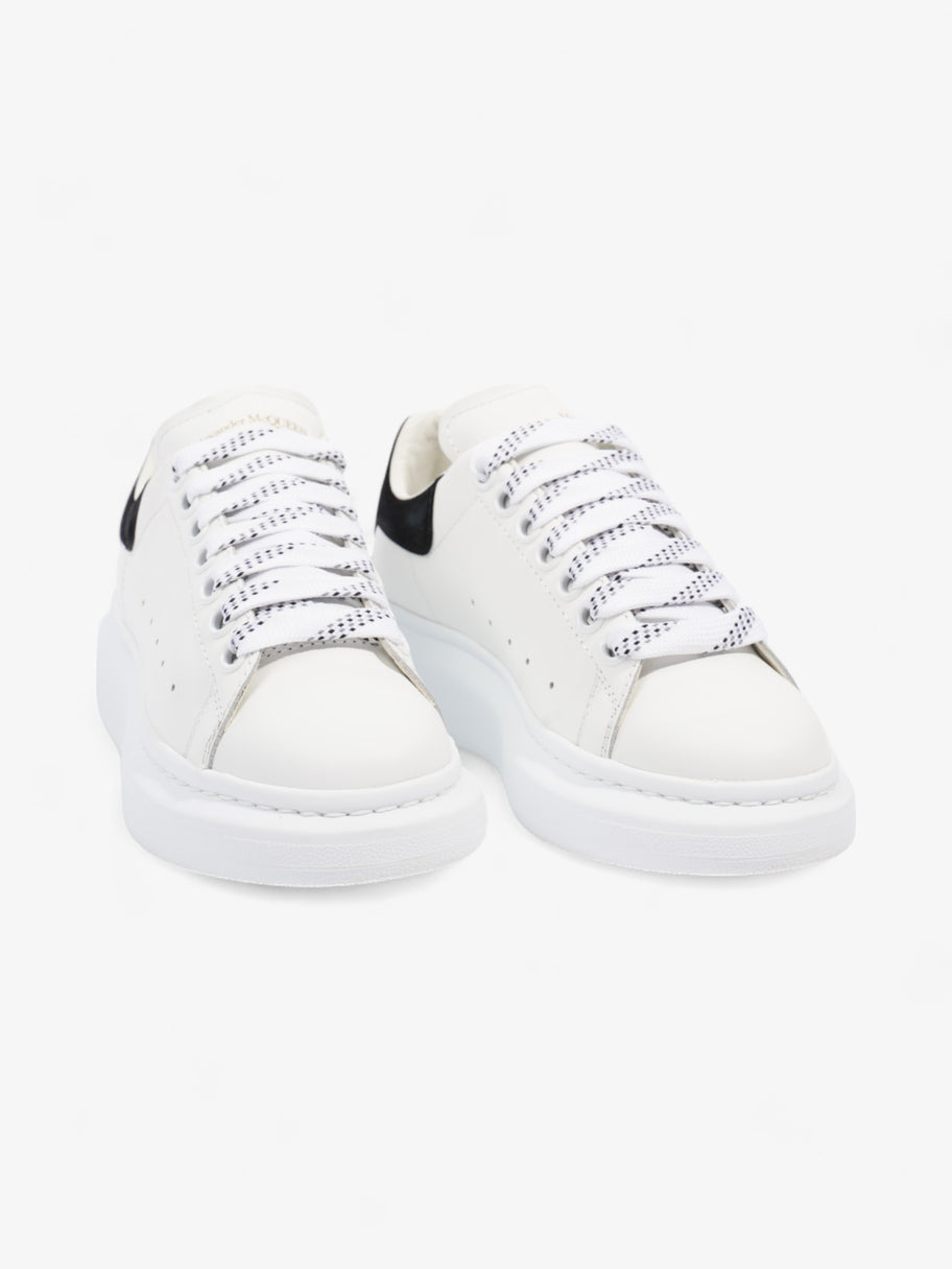 Alexander McQueen Oversized Sneakers White / Black Leather EU 34.5 UK 1.5 Image 2