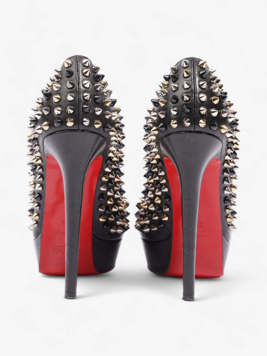 Christian Louboutin Bianca Spikes 140mm Black / Gold / Silver Nappa Leather EU 38.5 UK 5.5 Image 6