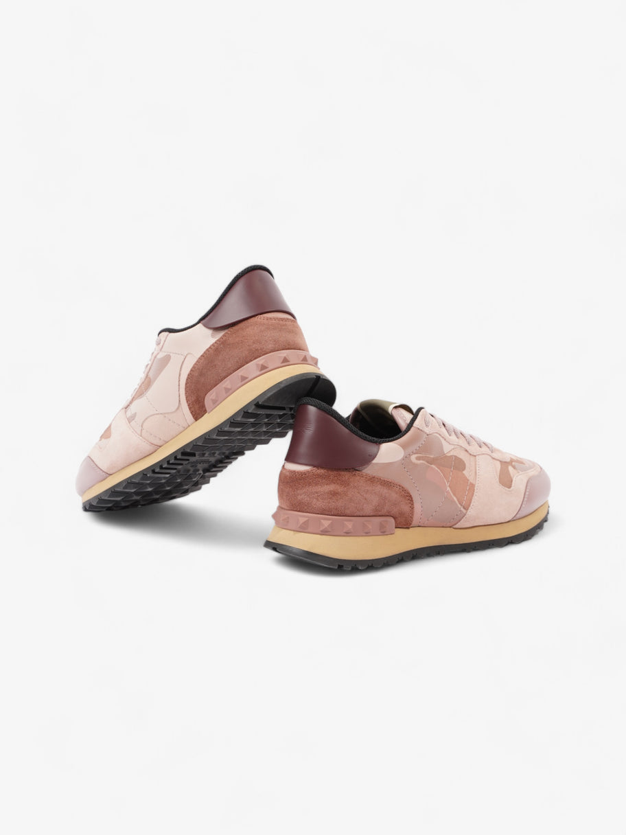 Valentino Rockrunner Pink Camo Suede EU 39 UK 6 Image 9