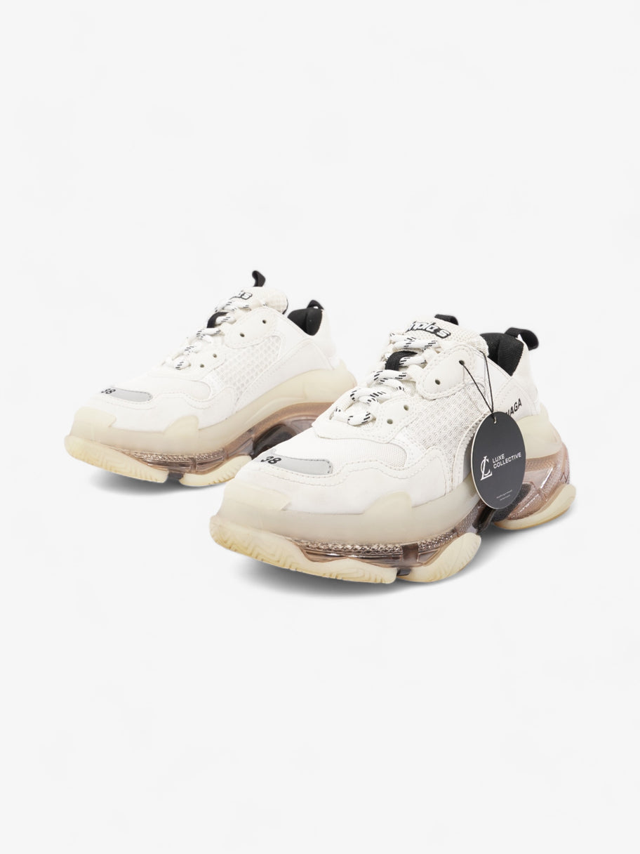 Balenciaga Triple S Clear Sole White Mesh EU 38 UK 5 Image 10