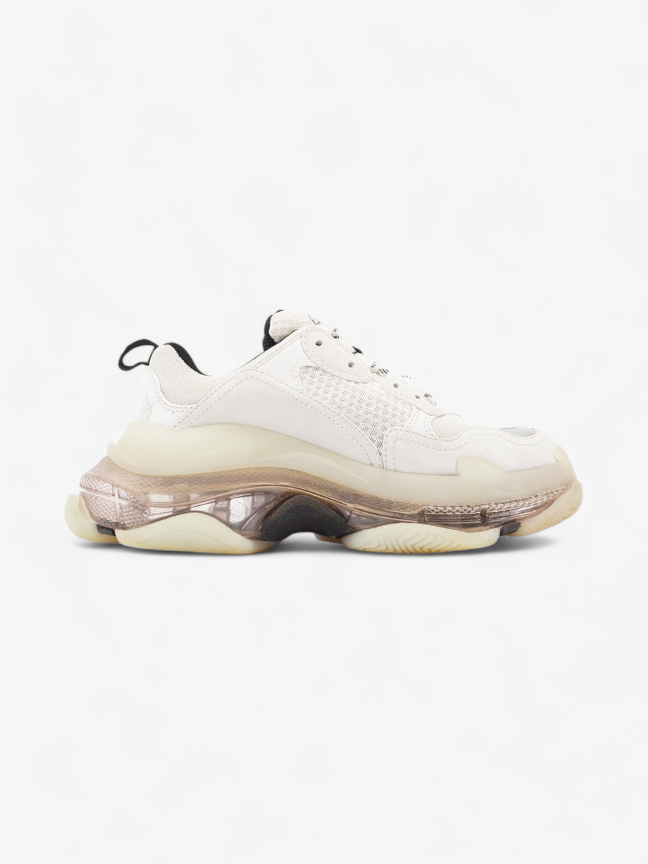 Balenciaga Triple S Clear Sole White Mesh EU 38 UK 5 Image 4