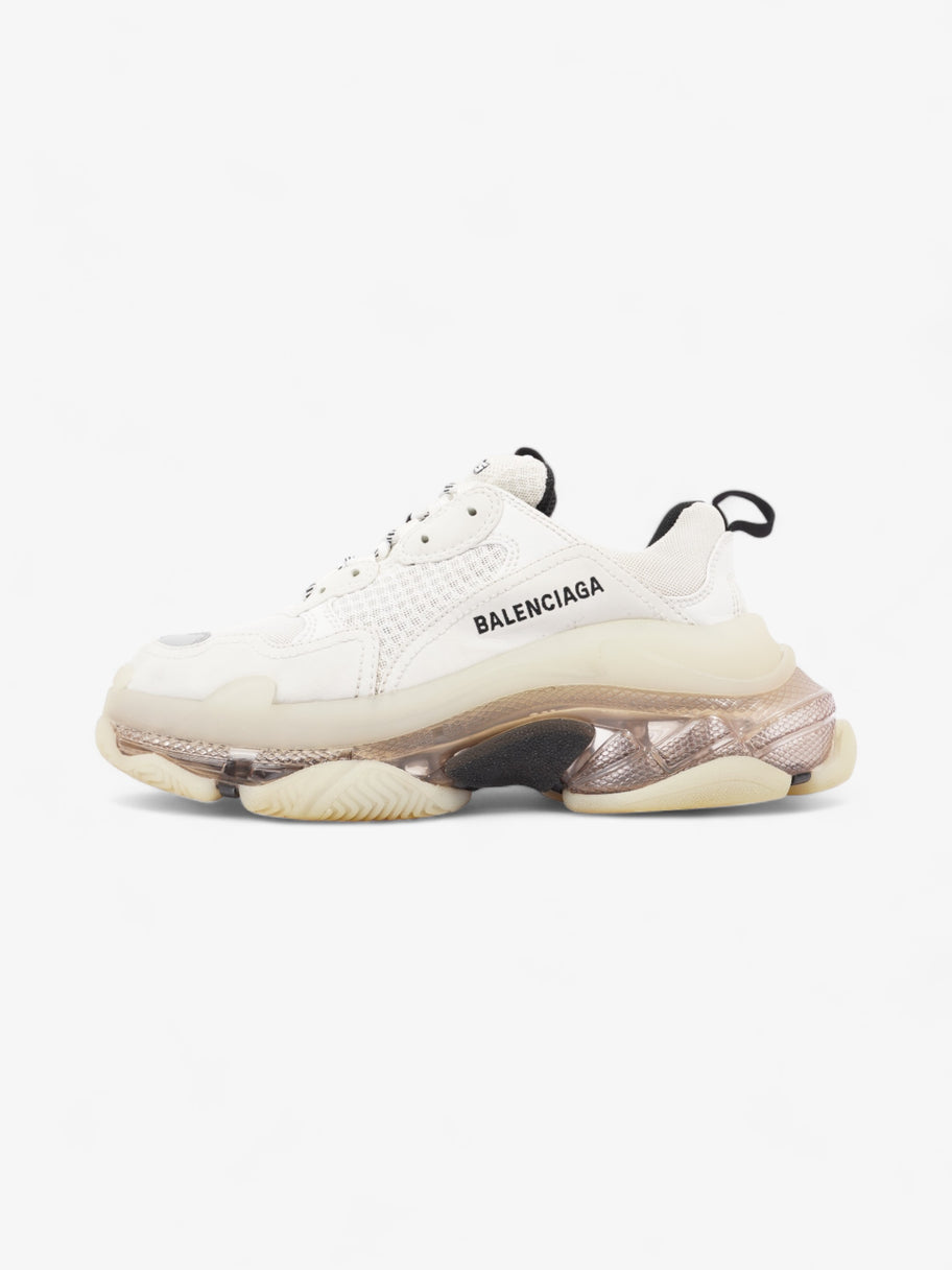 Balenciaga Triple S Clear Sole White Mesh EU 38 UK 5 Image 5