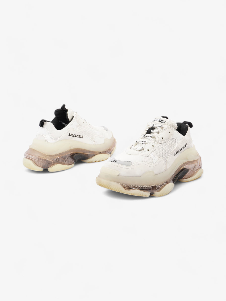 Balenciaga Triple S Clear Sole White Mesh EU 38 UK 5 Image 9