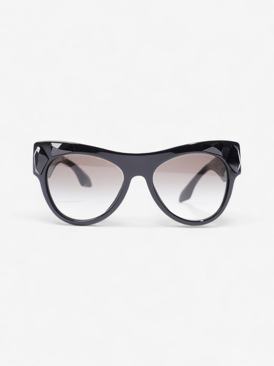 Prada SPR 22Q Sunglasses Black Acetate 140mm Image 1