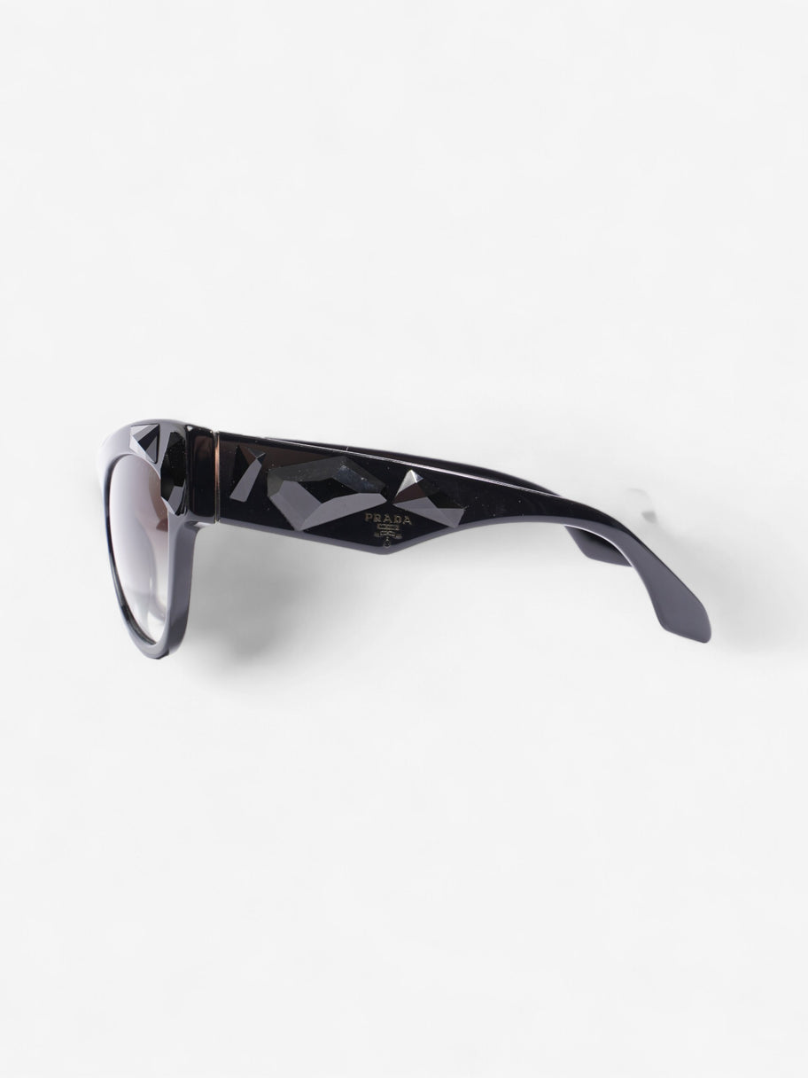 Prada SPR 22Q Sunglasses Black Acetate 140mm Image 2