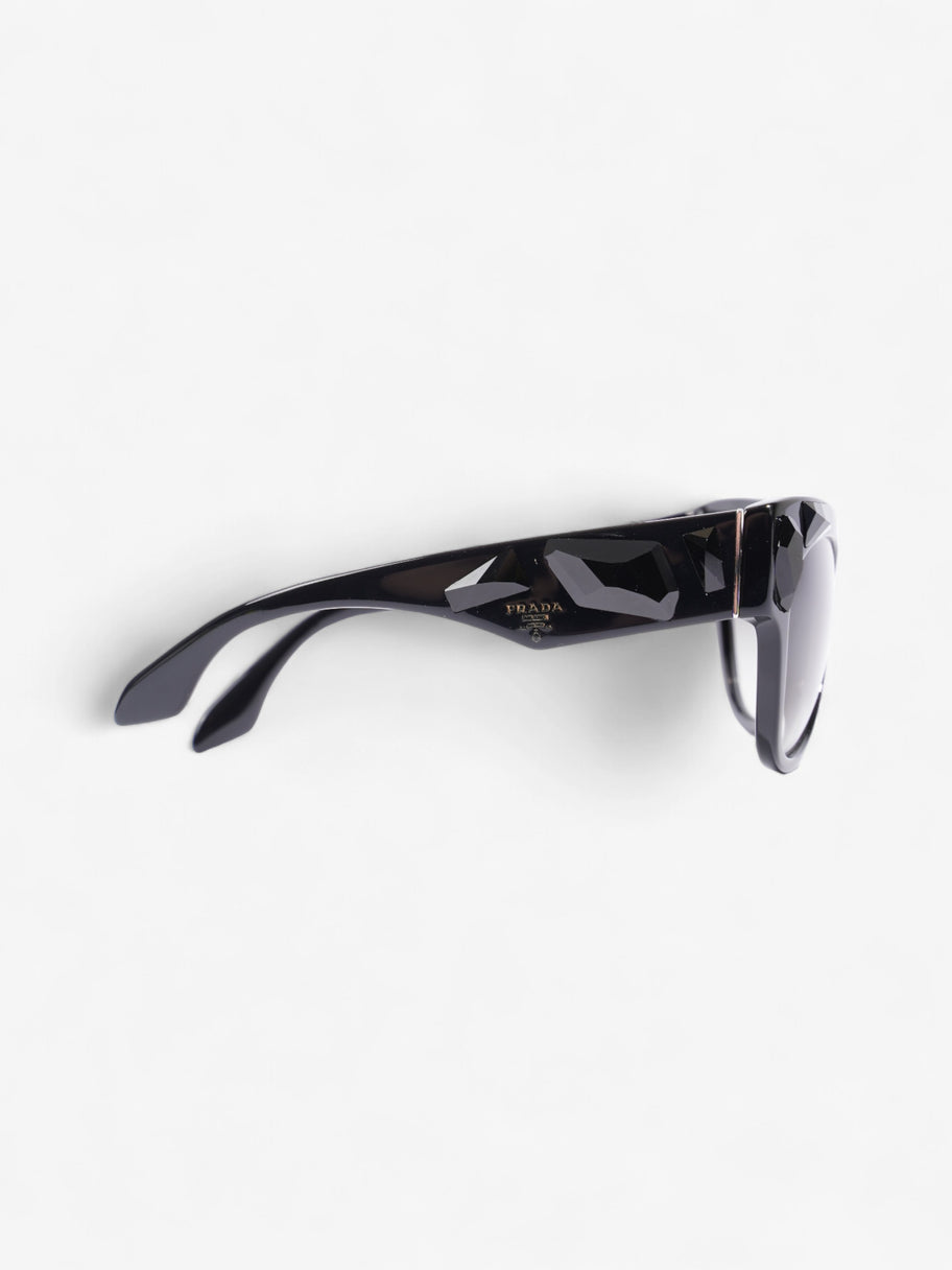 Prada SPR 22Q Sunglasses Black Acetate 140mm Image 4