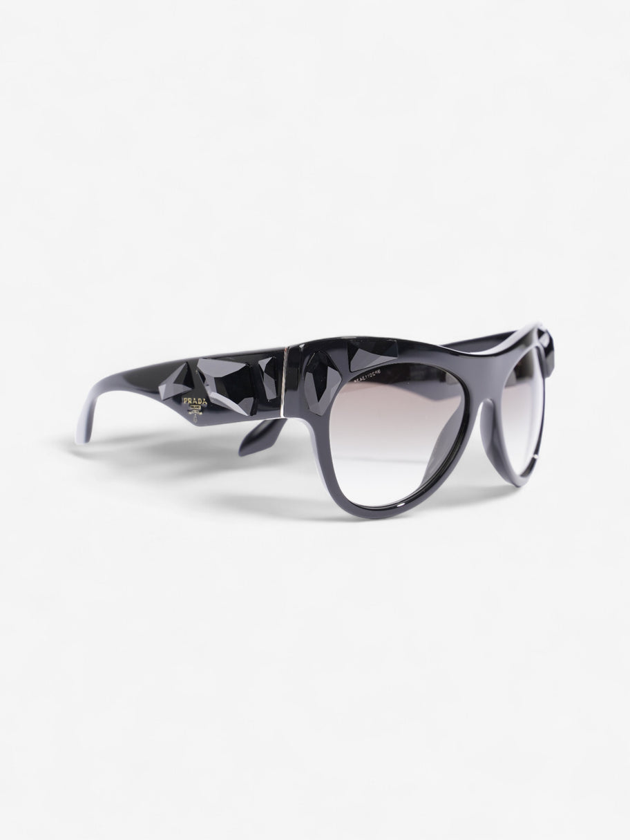 Prada SPR 22Q Sunglasses Black Acetate 140mm Image 7