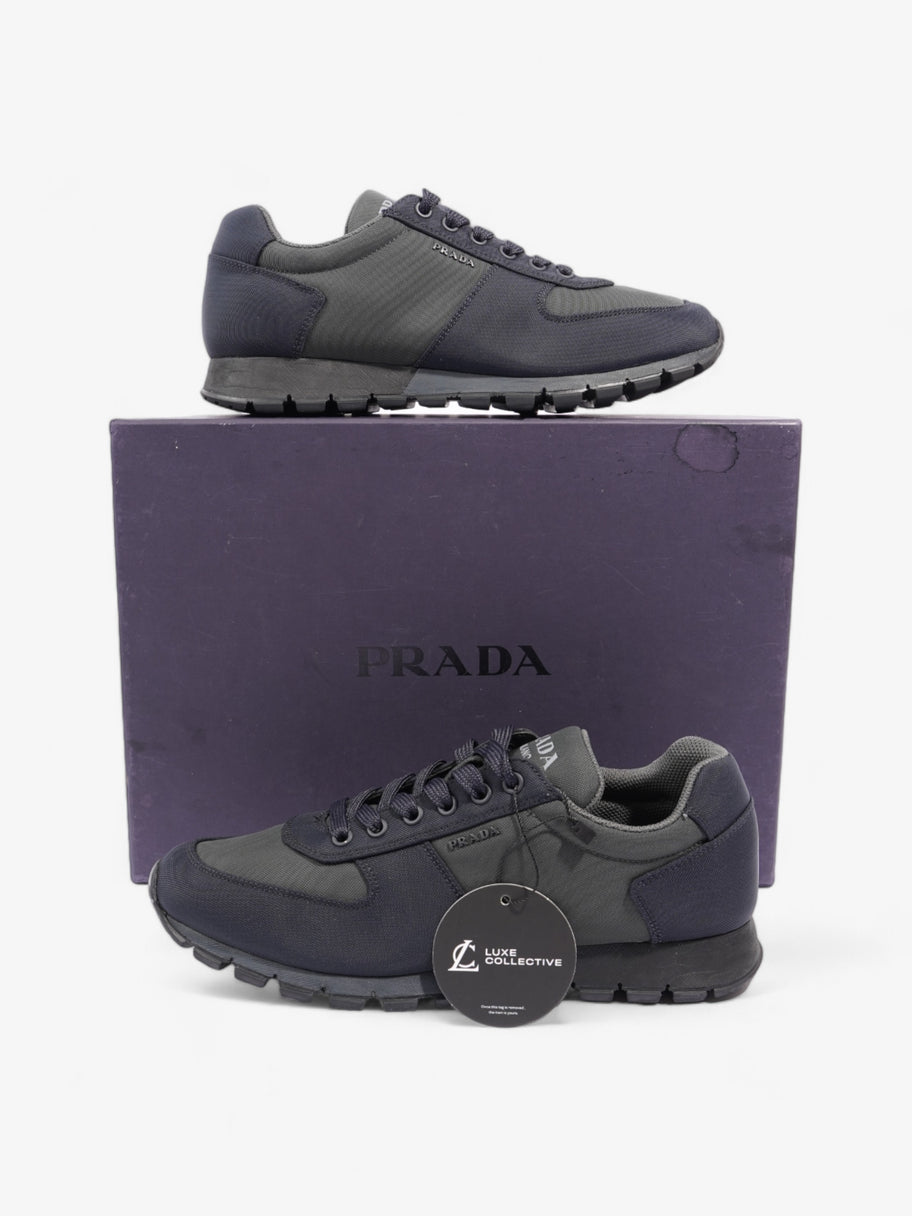 Prada Nylon Tech Sneakers Black / Khaki Nylon EU 40.5 UK 6.5 Image 10