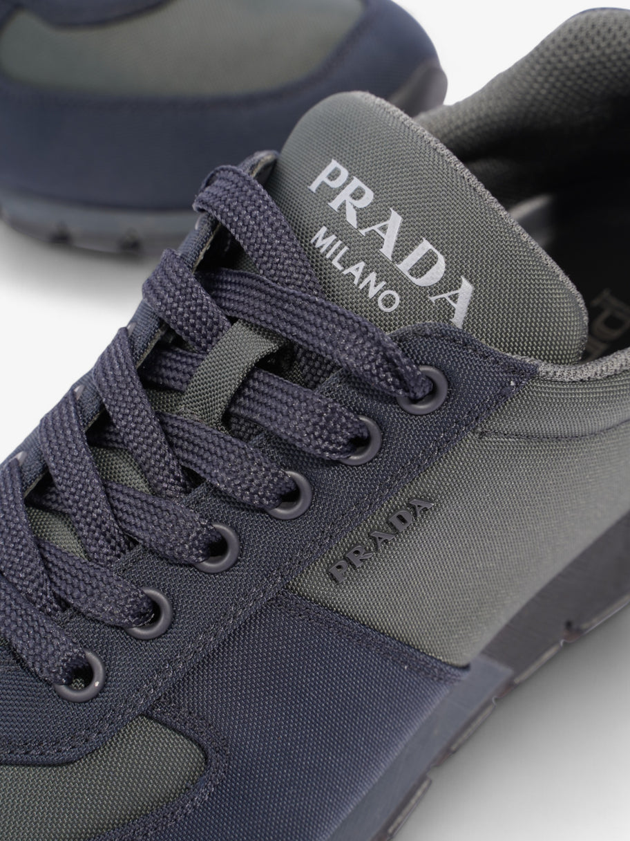 Prada Nylon Tech Sneakers Black / Khaki Nylon EU 40.5 UK 6.5 Image 9