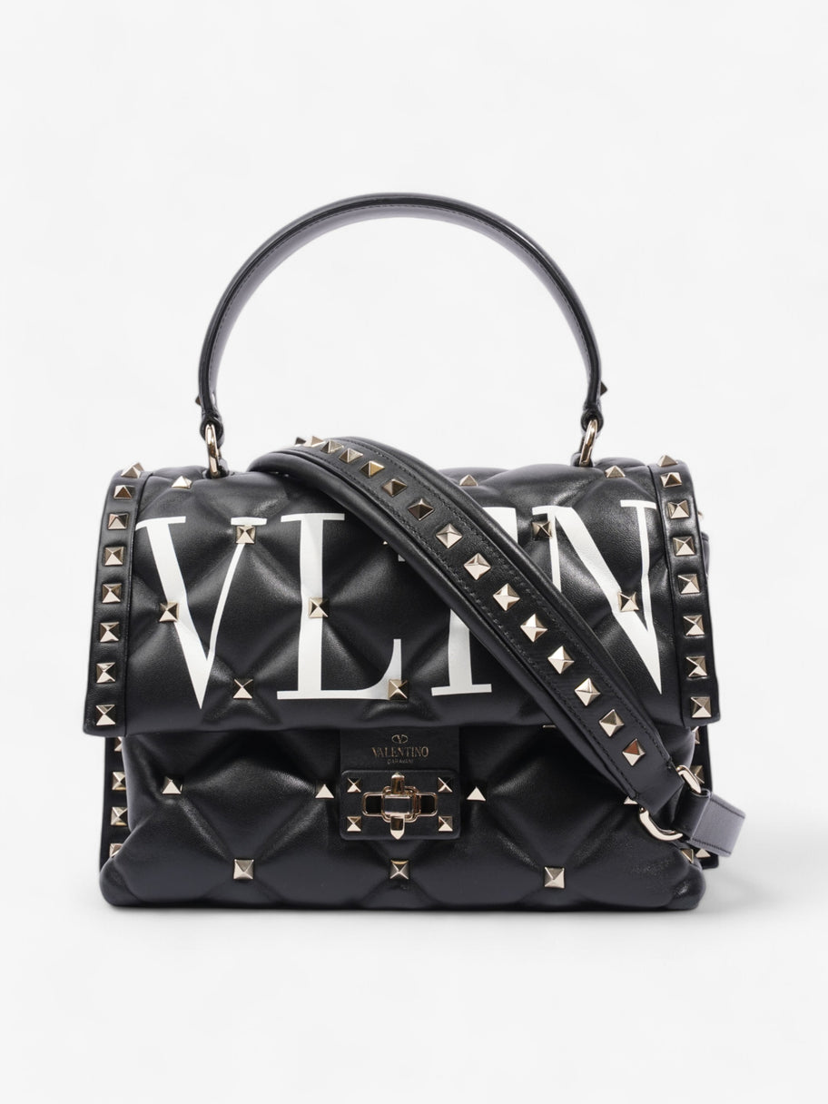 Valentino Candystud Black Leather Image 1