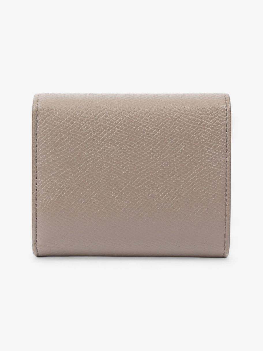 Celine Tri-Fold Wallet Grey Leather Image 2