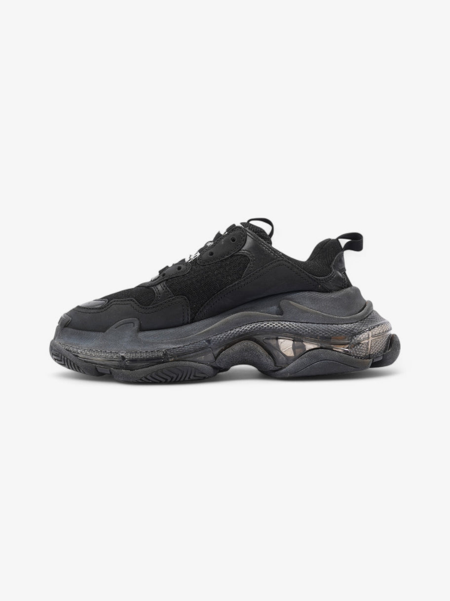 Balenciaga Triple S Clear Sole Black / White Mesh EU 38 UK 5 Image 3