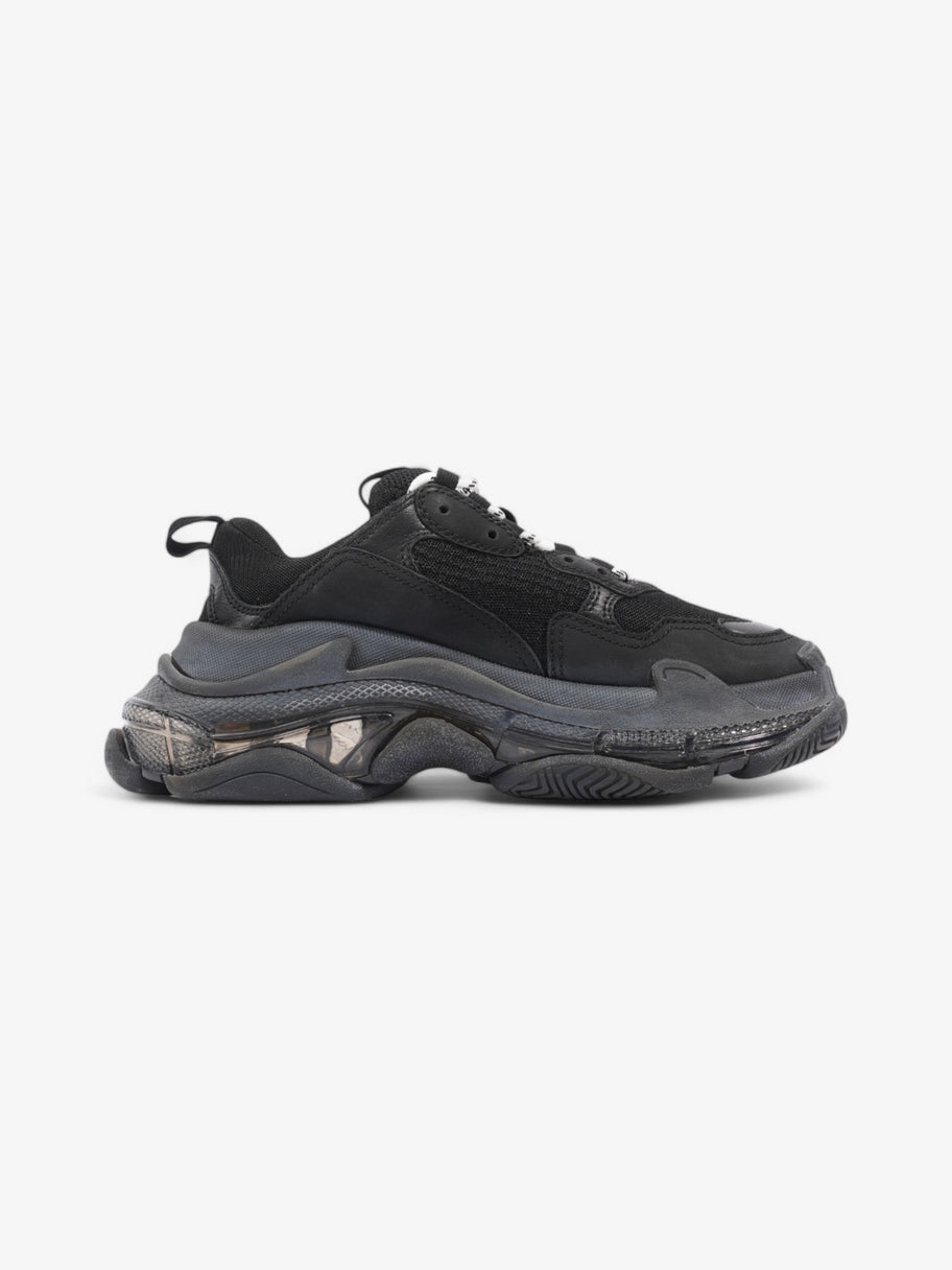 Balenciaga Triple S Clear Sole Black / White Mesh EU 38 UK 5 Image 4