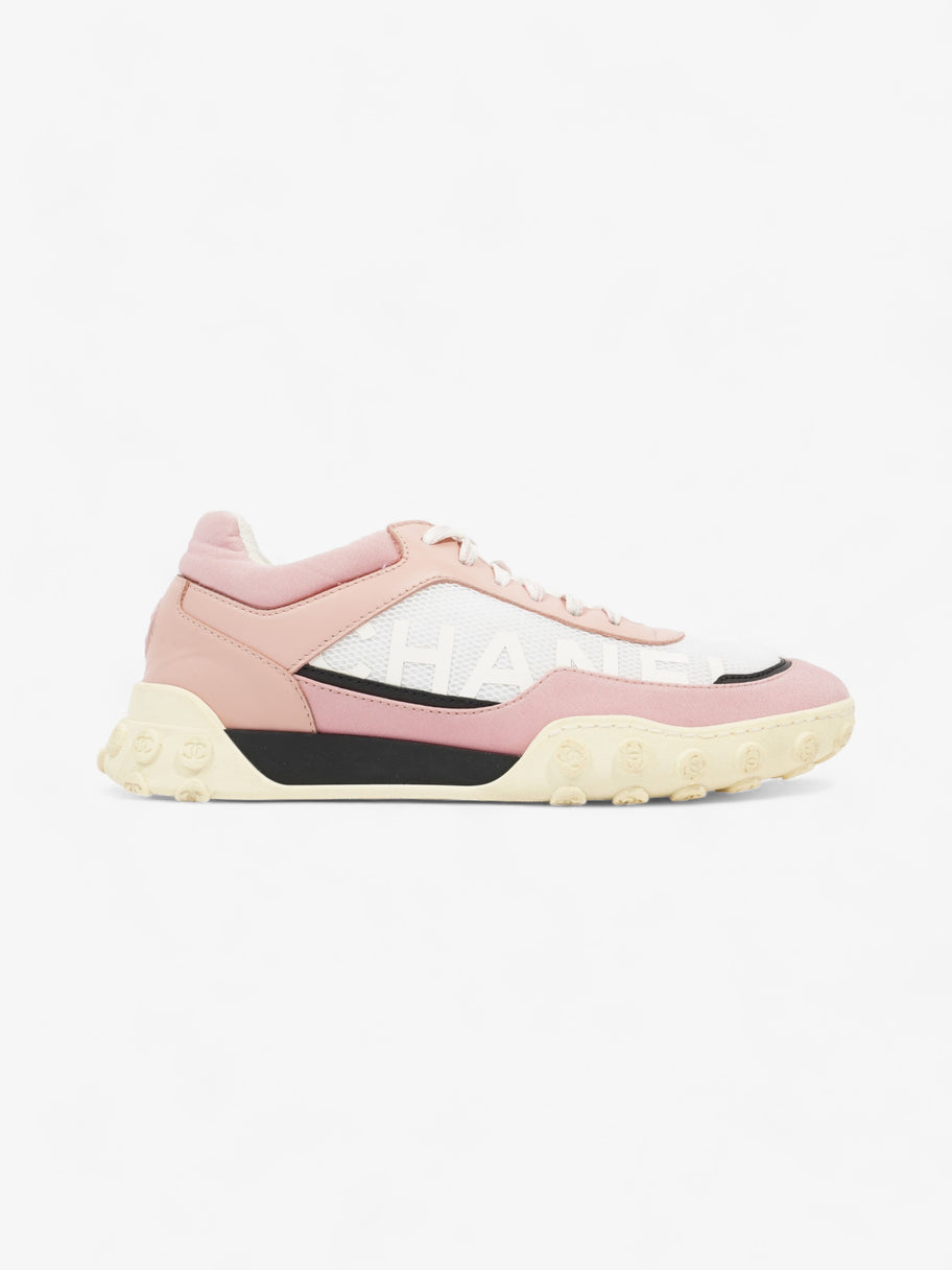 Low Top Sneaker White / Pink Mesh EU 37.5 UK 4.5 Image 1