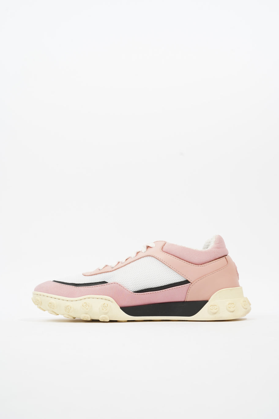 Low Top Sneaker White / Pink Mesh EU 37.5 UK 4.5 Image 3