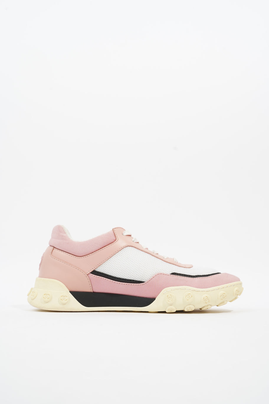 Low Top Sneaker White / Pink Mesh EU 37.5 UK 4.5 Image 4