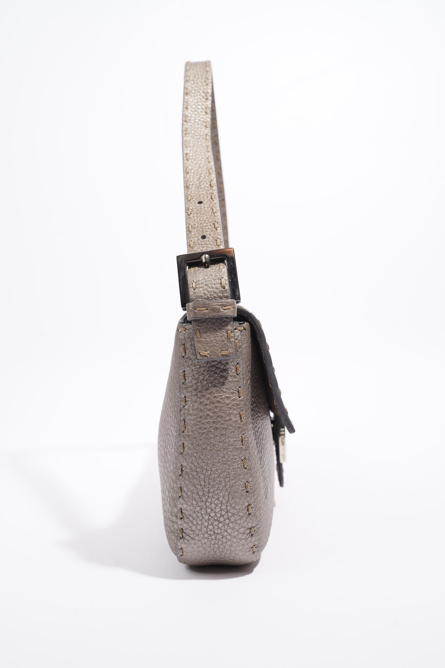 Selleria Baguette Grey Leather Image 5