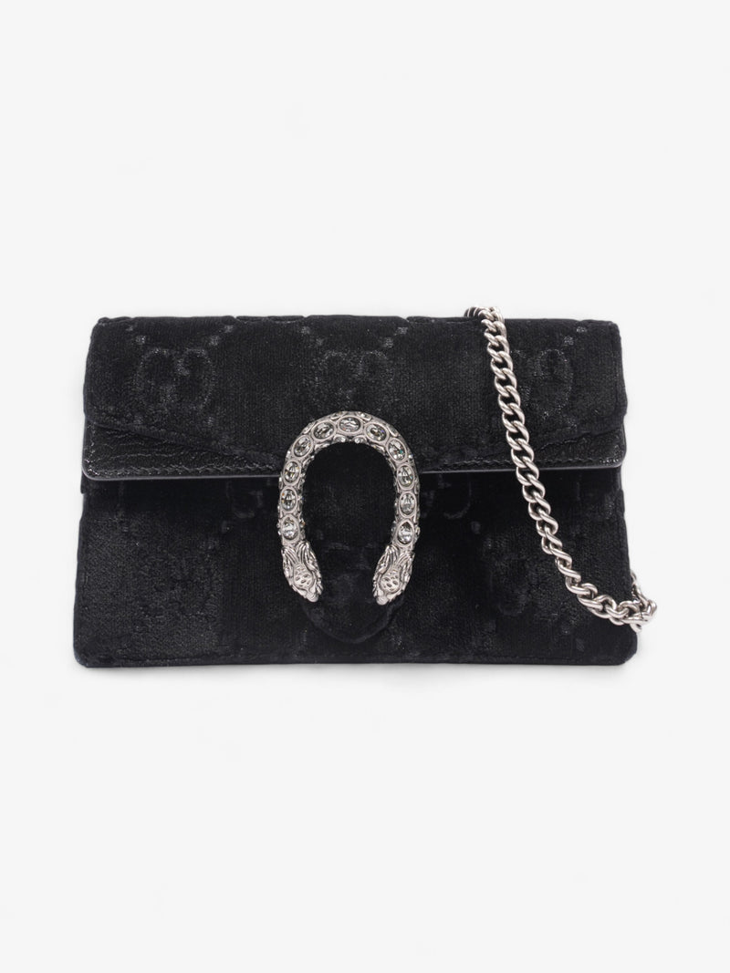  Gucci Dionysus Black Velvet Super Mini